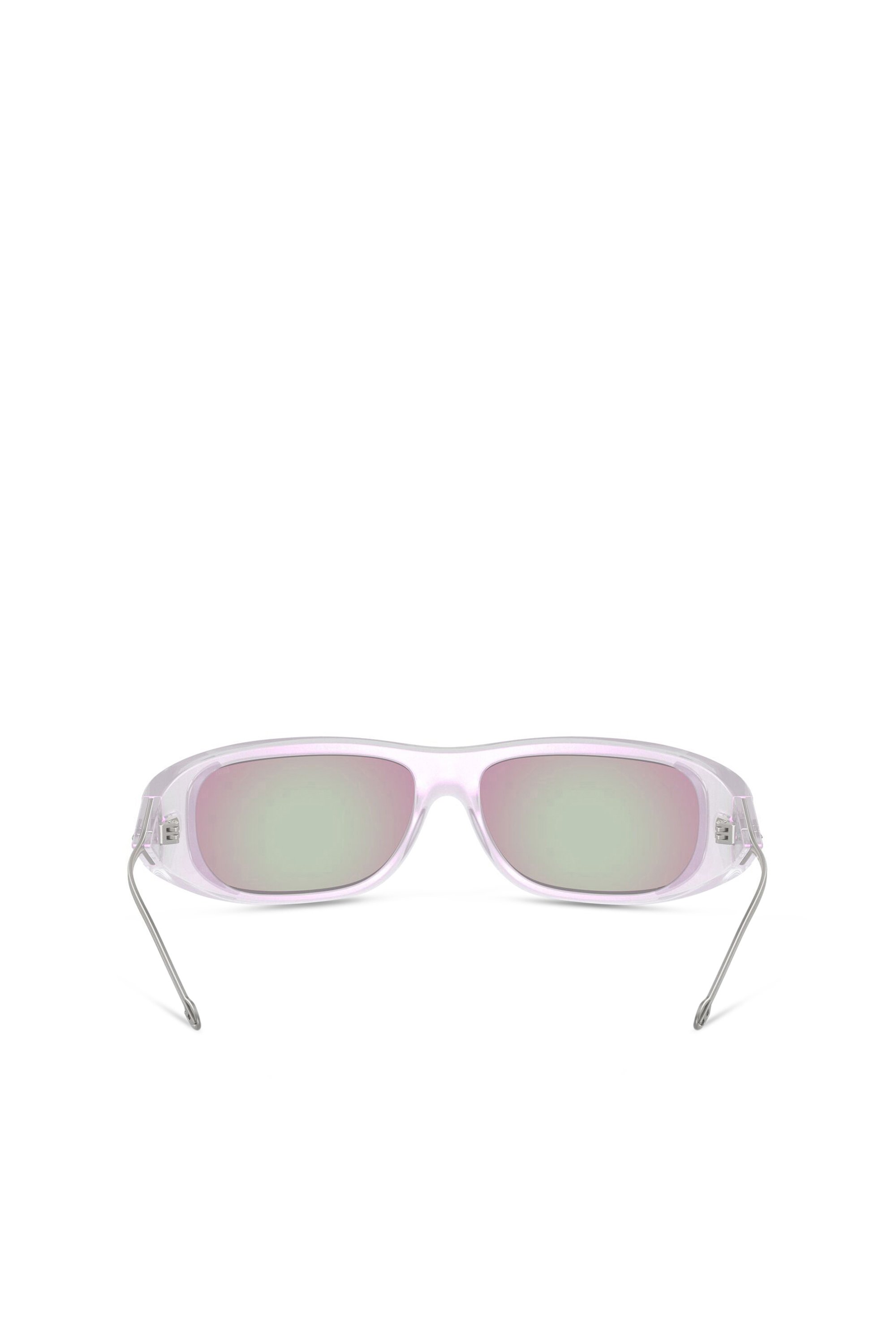 Diesel - 0DL3001 SIZE 61, Unisex's Wraparound style sunglasses in バブル - 4